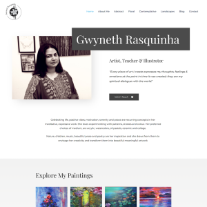 Website Design — Gwyneth Rasquinha